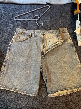 Wrangler Light Blue Men's Denim Shorts